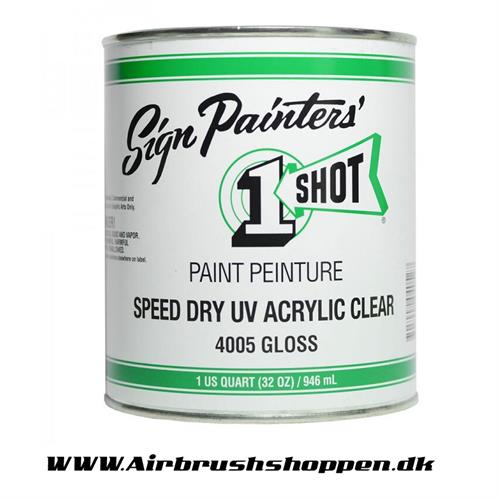 4005 Speed Dry UV Acrylic Clear : 946ml : Gloss  One shot